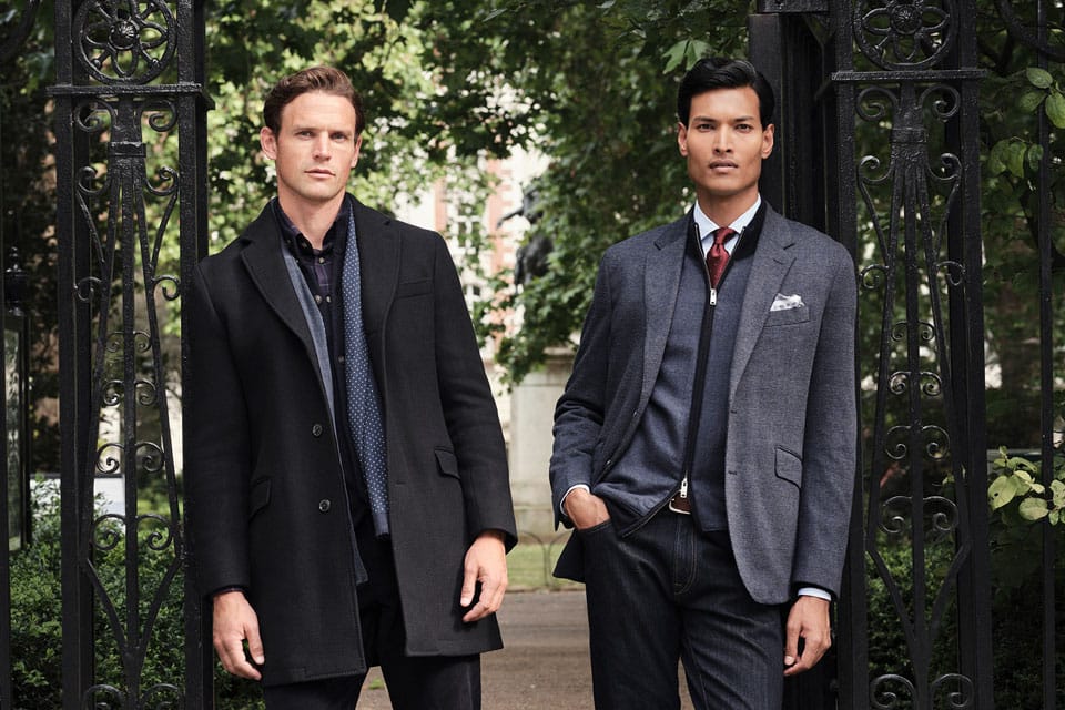 Hackett London Autumn-Winter 2024 Campaign shot at St James's Park