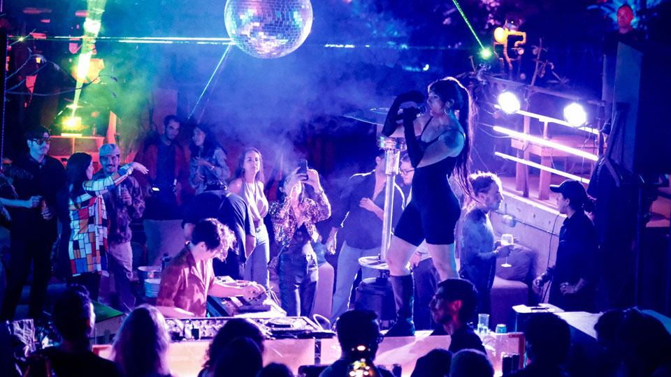 Artists Los Eclipses performed at CATE