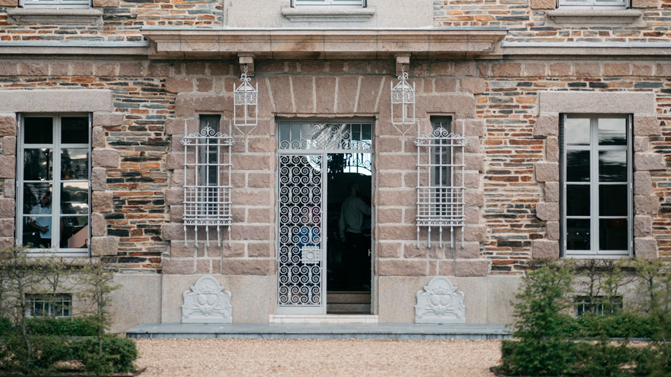 Entrance to Château de Cointreau, the birthplace of the iconic orange liqueur and the heart of Margarita heritage.