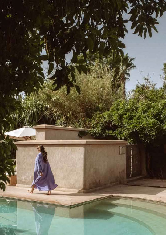 LES DEUX TOURS, A GARDEN OF SILENCE IN THE PALMERAIE