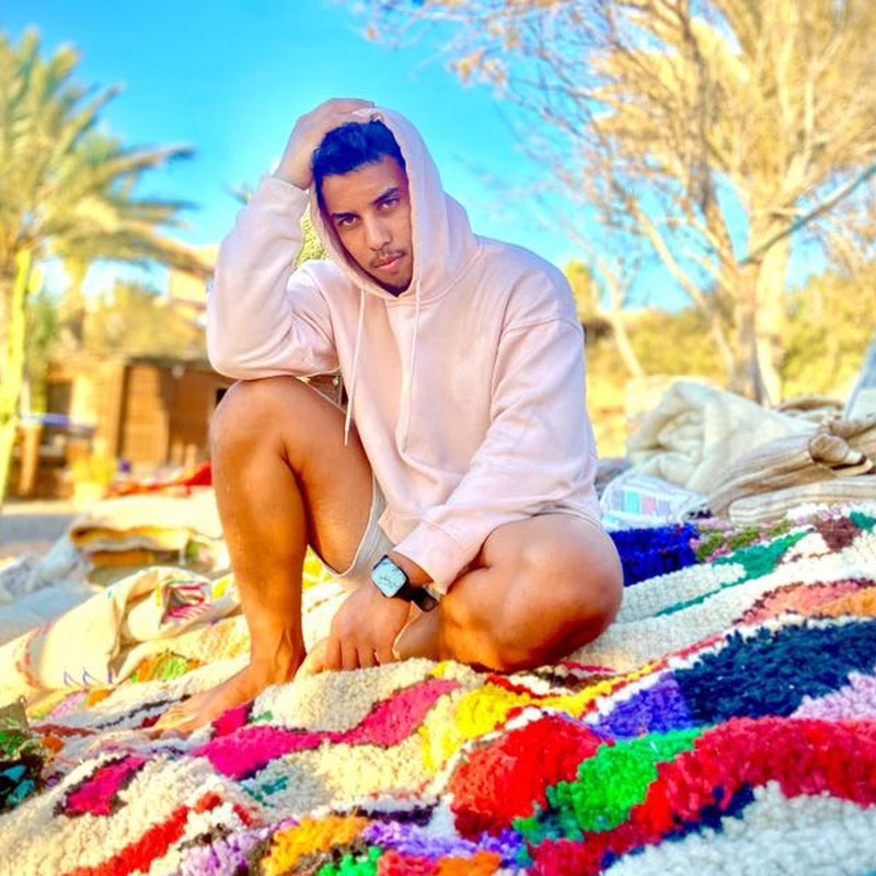 Jamal, the 26-year-old co-founder of Carpet Brothers