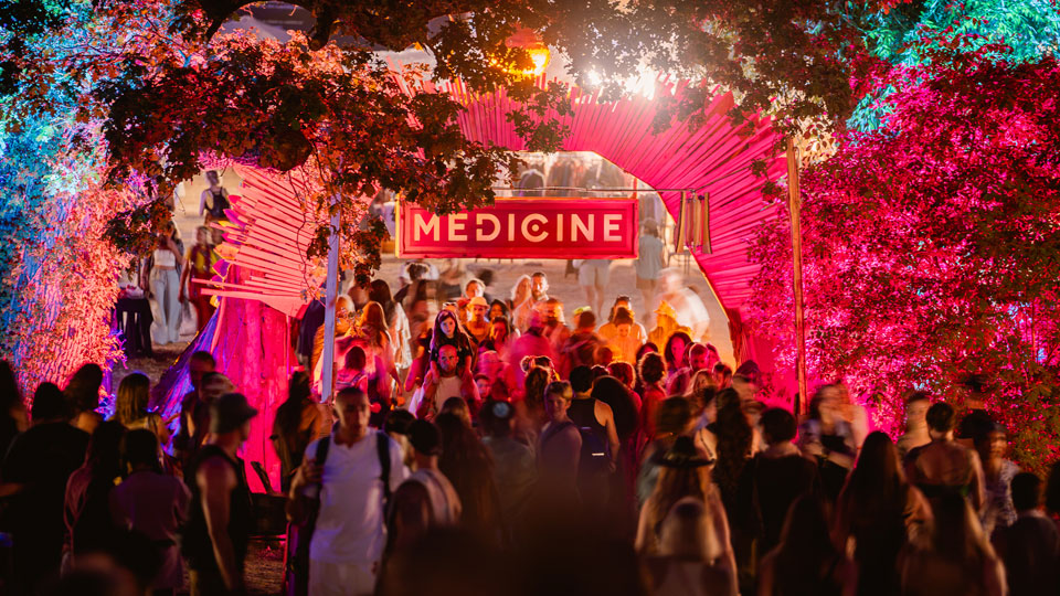 Medicine Festival transforms the Berkshire woodland into a temporary village of music, creativity, culture and connection.