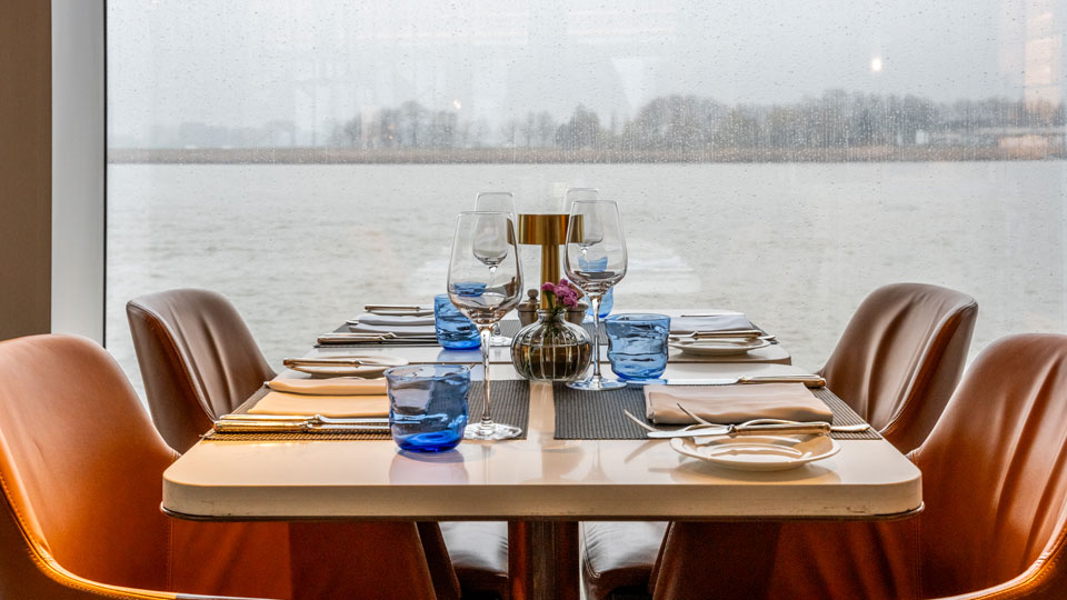 Elevated cuisine, premium wines and personalised service are central to Riverside's luxury river cruising experience.